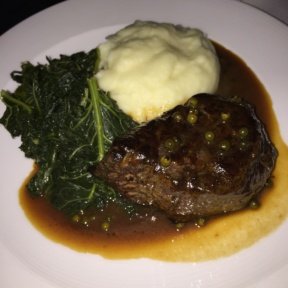 Gluten-free meat from Cafe Carlyle